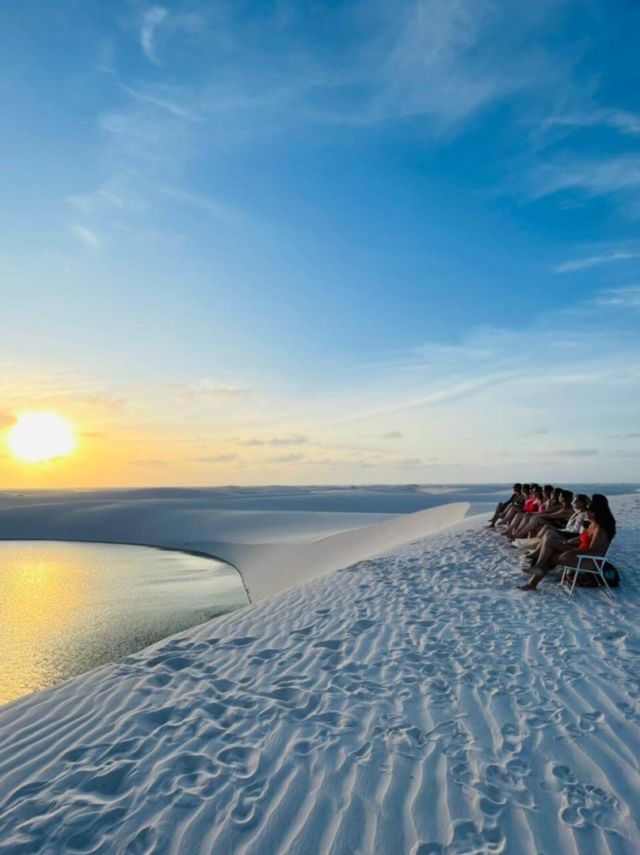 Por Do Sol Lencois Maranhenses Viajapinha