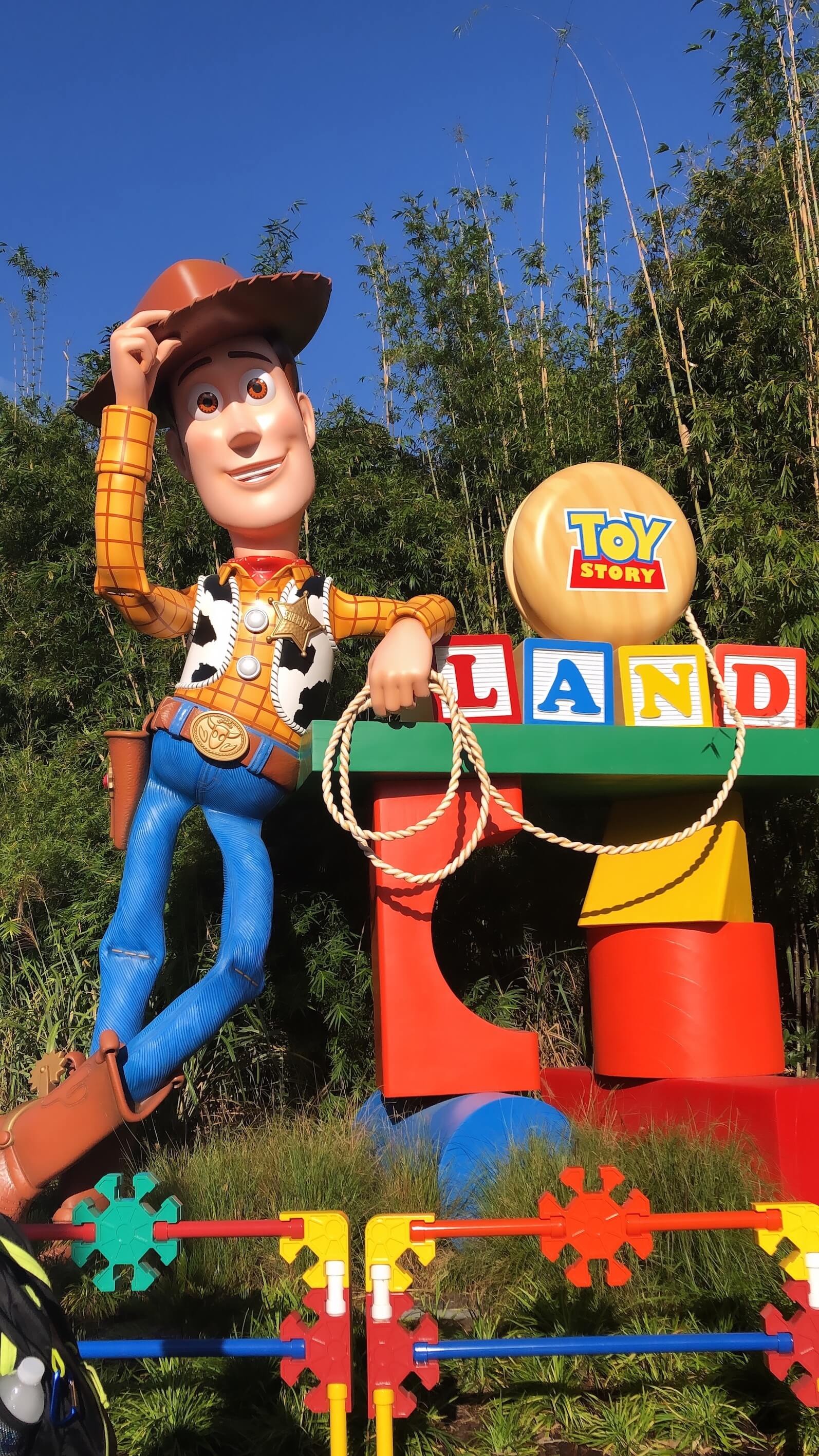 Entrada da Toy Story Land