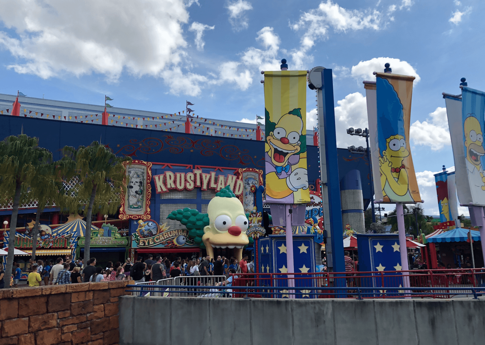 Área dos Simpsons na Universal Orlando